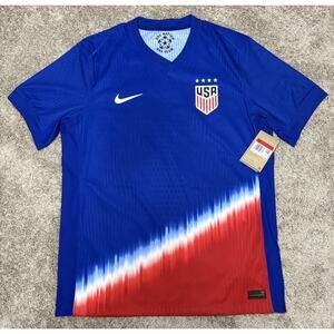 Nike USMNT Vaporknit Authentic Away Match Jersey Mens Size Large FJ4264-419 NEW